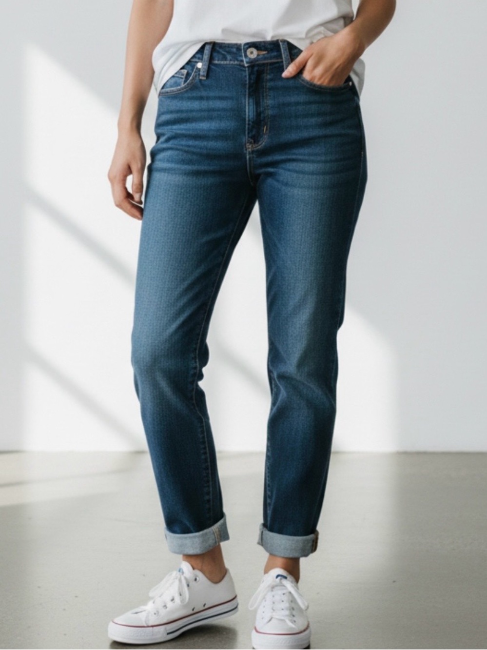 Judy Blue High-Rise Dark Blue Denim Jeans
